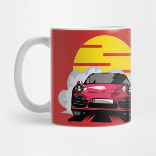 Red Porsche Mug